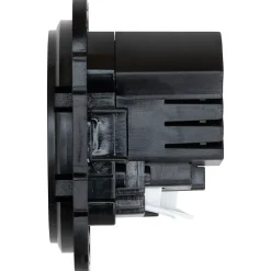 Jacobsen Prise avec terre Espen noir à composer + 1xUSB-A + 1xUSB-C