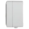 Prise Étanche-Prise avec terre étanche en saillie gris complet - H 7,6 cm / L 5,5 cm / P 4,3 cm