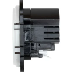 Jacobsen Prise Encastrable-Prise avec terre + 1 x USB-C Espen blanc à composer