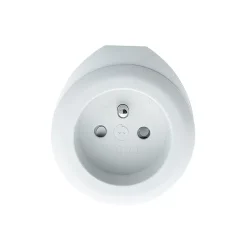 Wattandco Prise BEWATT + chargeur USB Blanc - Watt and Co
