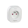Schneider Electric Prise connectée et répéteur Wiser blanc