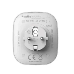 Schneider Electric Prise connectée et répéteur Wiser blanc