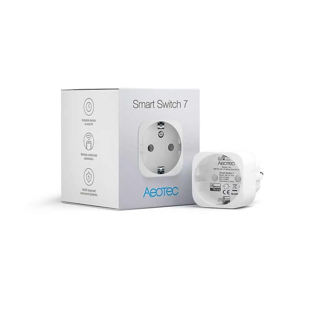 Aeotec Prise Connectée Z-wave Avec Mesure De Consommation -