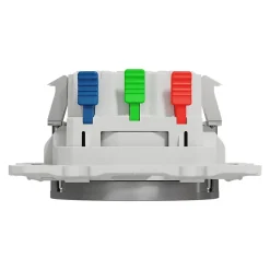 Schneider Electric Prise Encastrable-Prise de courant avec terre affleurante 16A Odace aluminium