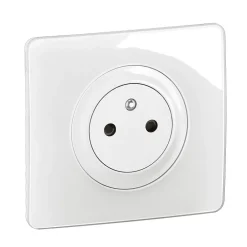 Legrand Prise de courant avec terre Céliane sans plaque blanc