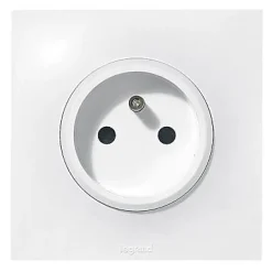 Legrand Prise Encastrable-Prise de courant avec terre Neptune 0 913 30 couleur blanc 16 A 250 V