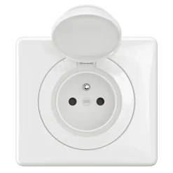 Legrand Prise Étanche-Prise de courant avec terre Céliane IP44 complet blanc