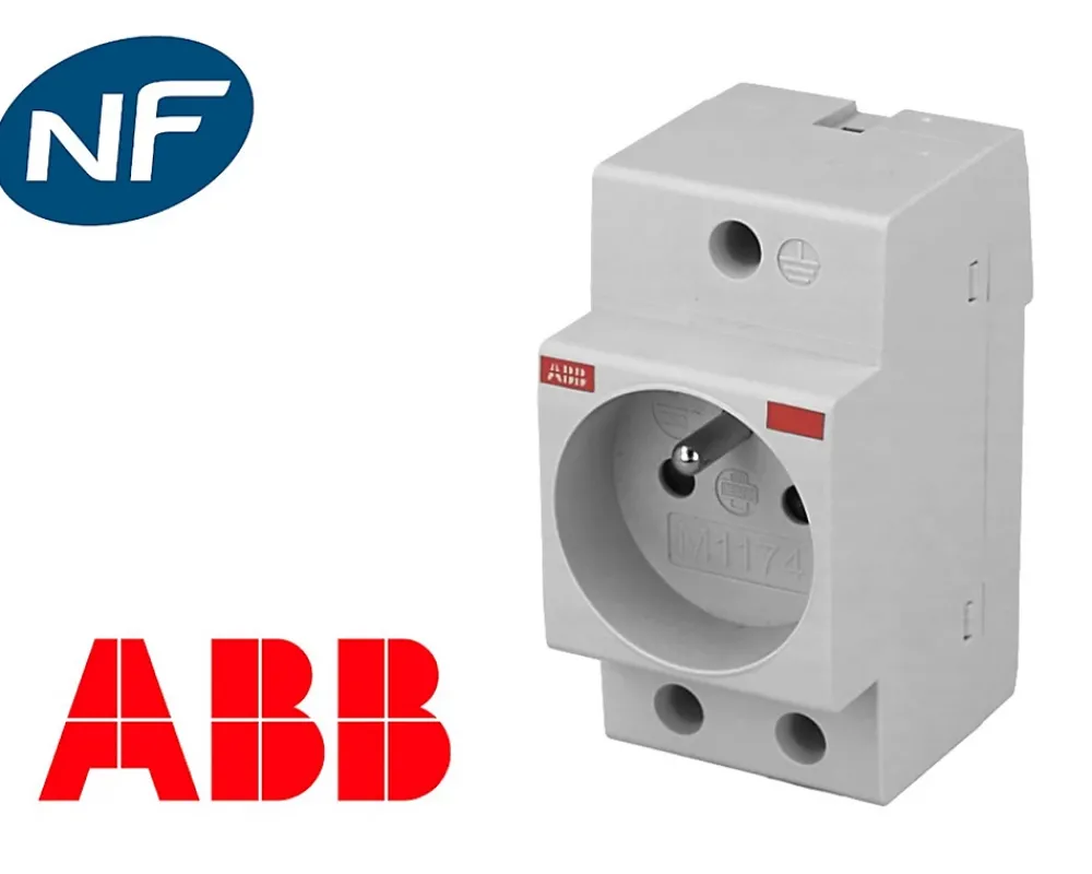 ABB Prise de courant modulaire / Prise modulaire pour tableau & coffret électrique