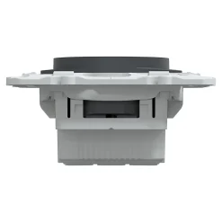 Schneider Electric Prise de courant 2 pôles + terre affleurante 16A Ovalis anthracite