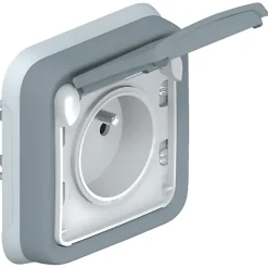 Legrand Interrupteur Étanche-Prise de courant étanche 2P+T PLEXO 16A encastré - - 069831