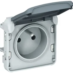 Legrand Interrupteur Étanche-Prise de courant étanche 2P+T PLEXO composable - - 069551
