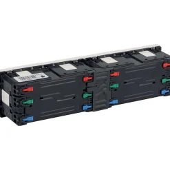 Legrand Prise Encastrable-Prise de courant 4 X 2P+T surface Mosaic Link - 8 modules - 4 postes - Blanc