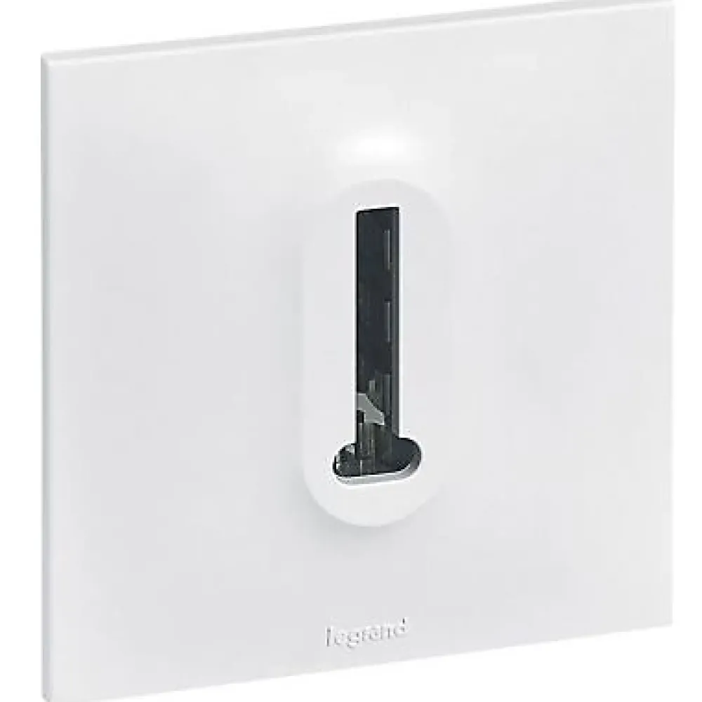 Legrand Prise Encastrable-Prise de téléphone Neptune plastique blanc mat