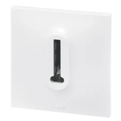 Legrand Prise Encastrable-Prise de téléphone Neptune plastique blanc mat