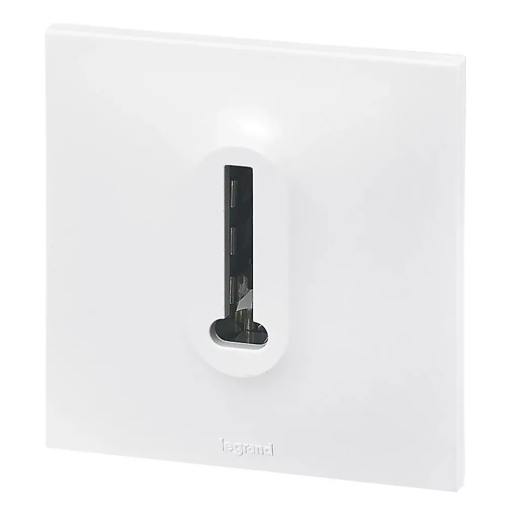 Legrand Prise Encastrable-Prise de téléphone Neptune plastique blanc mat