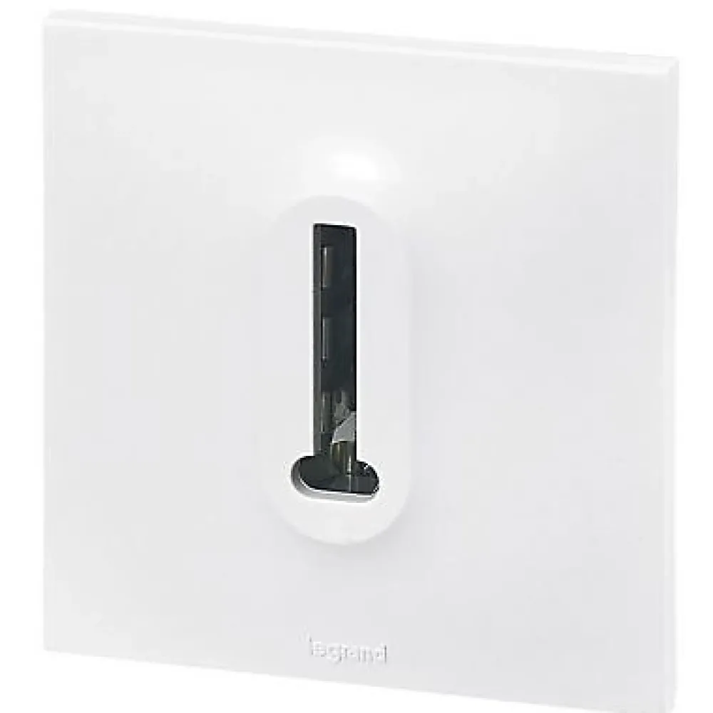Legrand Prise Encastrable-Prise de téléphone Neptune plastique blanc mat