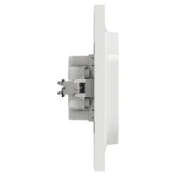 Schneider Electric Prise double avec terre complète Odace blanc