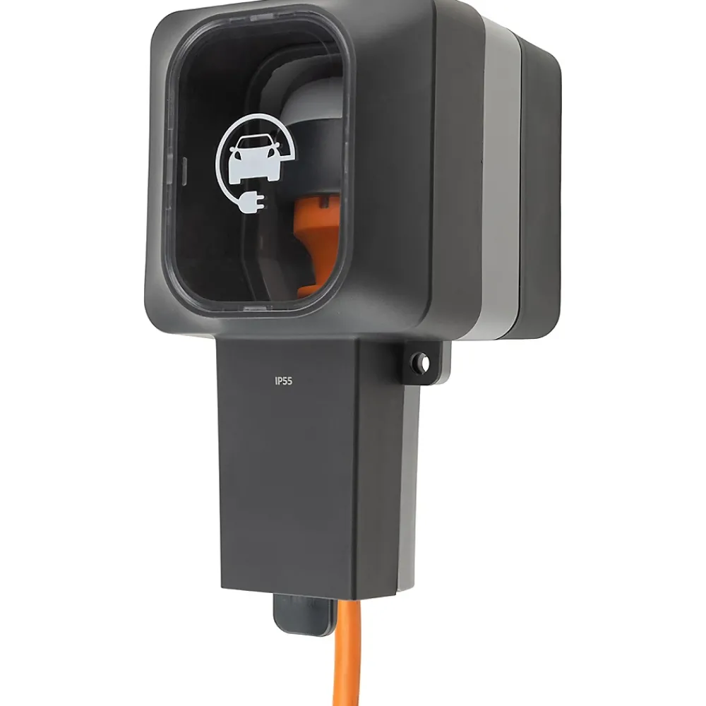 Protec Prise Easy Charge IP55 3,6 kW + interrupteur diff + disjoncteur