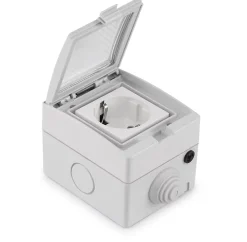 Konyks Prise Étanche-Prise extérieure Wifi/Bluetooth 16A (EU Type F) , IP55