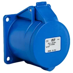 Ide Interrupteur Étanche-Prise Femelle Droite 32a 2p+t 220v - étanche Ip44 -