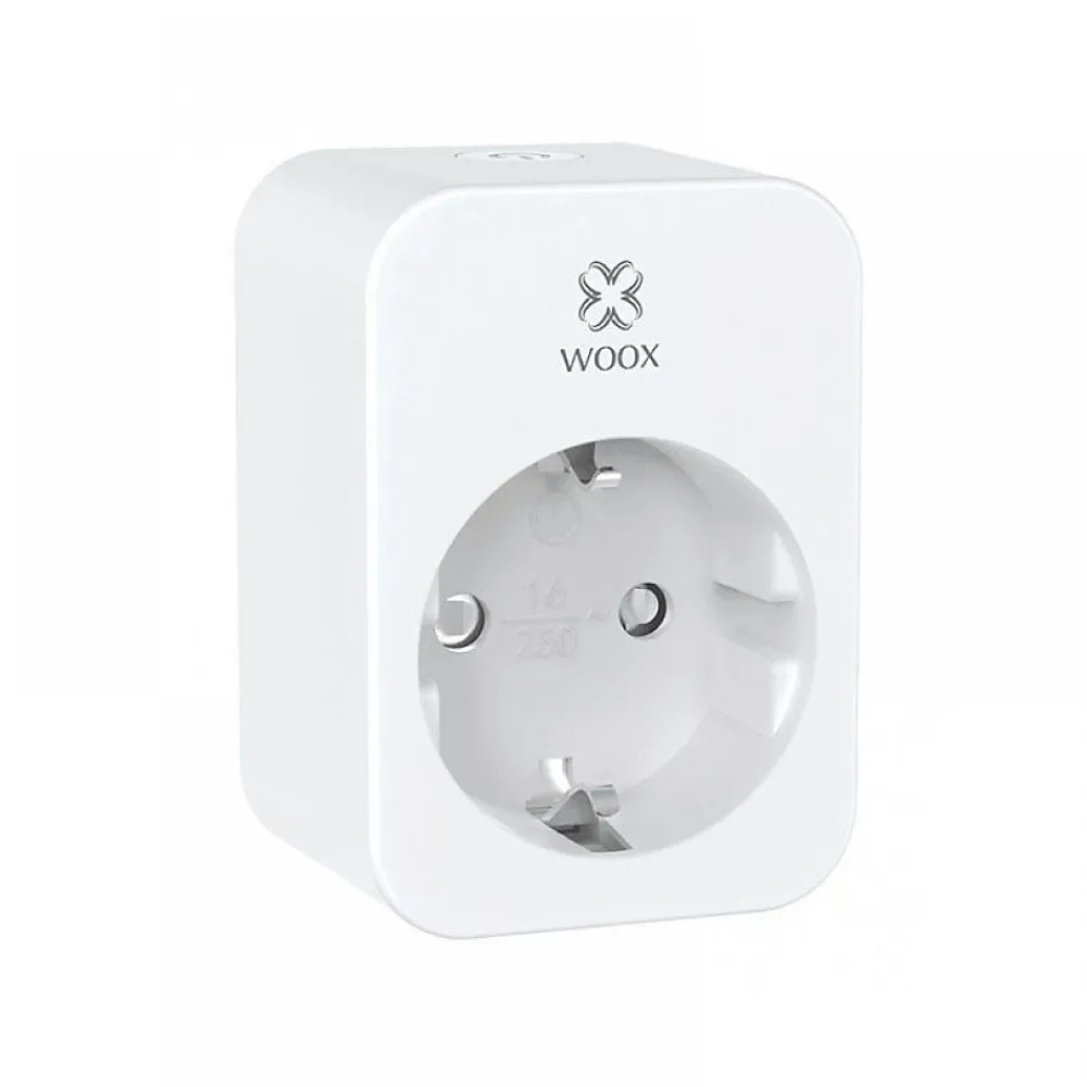 Woox Prise Intelligente Ue Schuko Avec Surveillance De L'énergie R6118-4pack