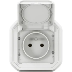 Legrand Prise Plexo blanc à griffes 220V