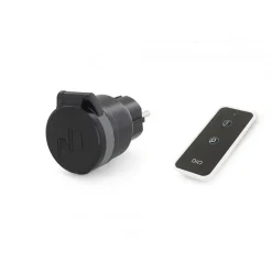 Dio Connected Home Commande De L'Éclairage-Prise nano extérieure IP44 + télécommande - DiO