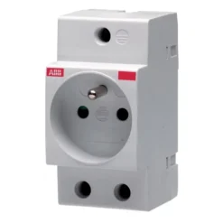 ABB Autre Commande Modulaire-Prise 2 pôles avec terre modulaire