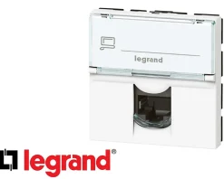Legrand Prise Encastrable-Prise RJ45 cat.6A STP 2 modules Mosaic composable