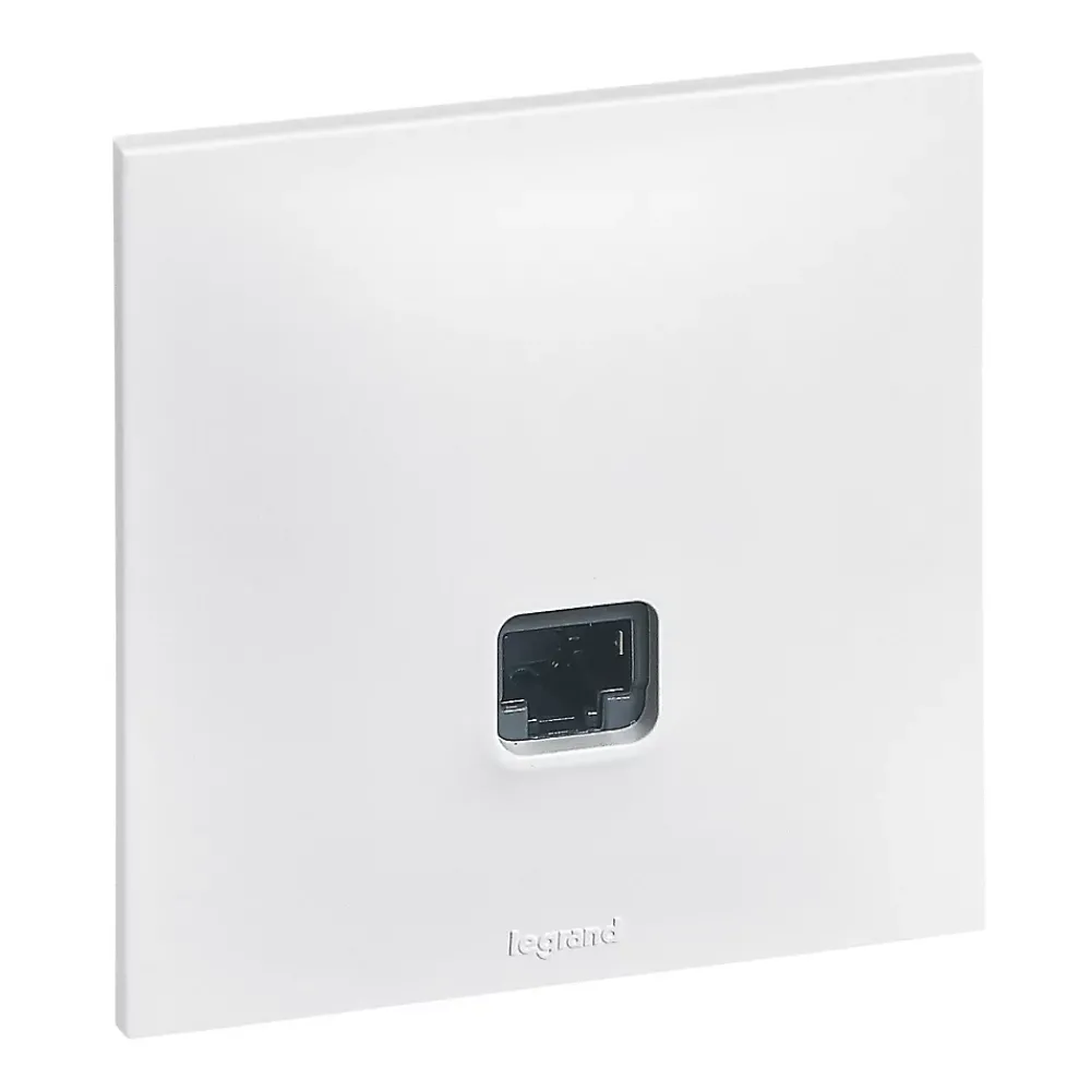 Legrand Prise RJ45 CAT6 Neptune Blanc mat