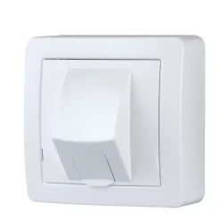 Schneider Electric Prise RJ45 complète saillie Alréa blanc