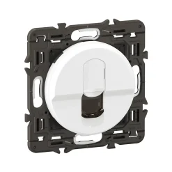 Legrand Prise Encastrable-Prise RJ45 Céliane téléphone et informatique FTP catégorie 6 blanc