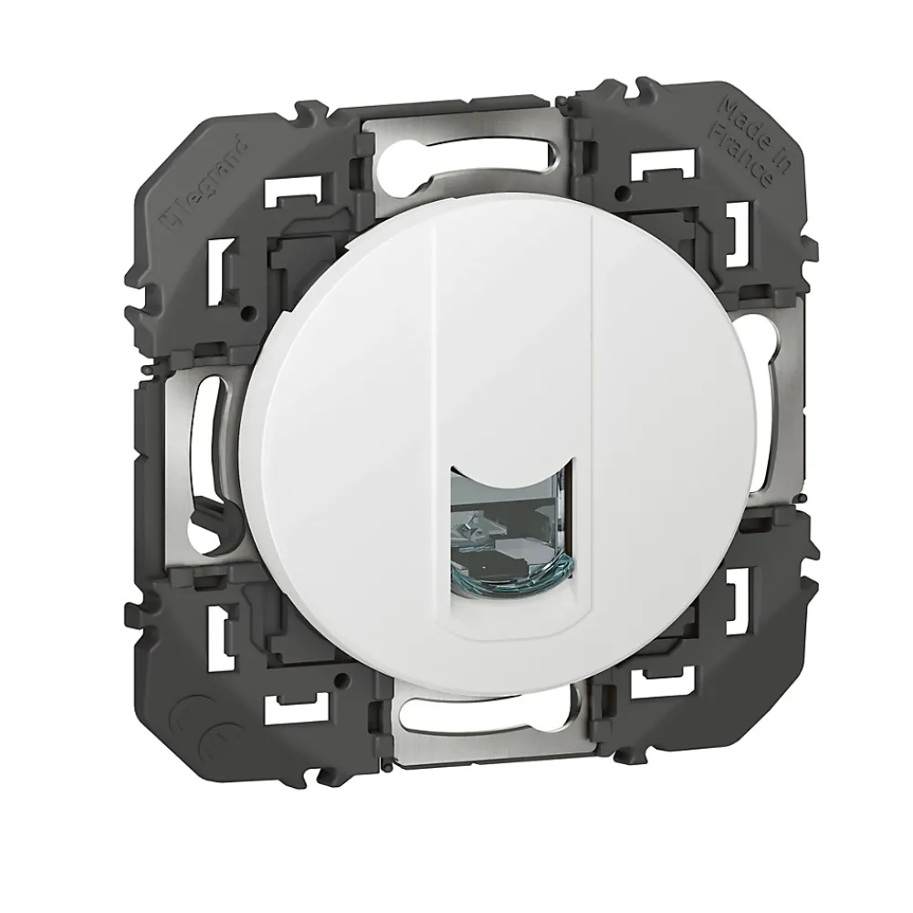 Legrand Prise Encastrable-Prise RJ45 Dooxie blanc carrée