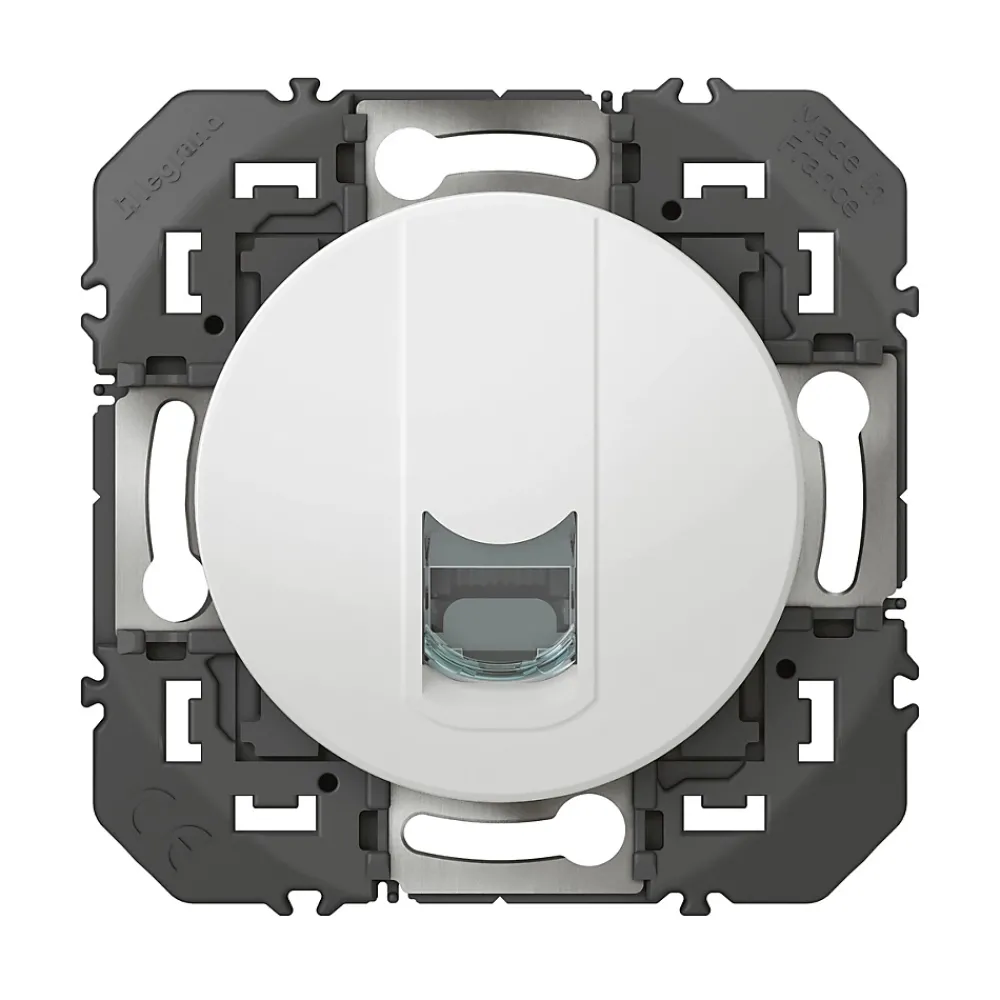 Legrand Prise Encastrable-Prise RJ45 Dooxie blanc carrée