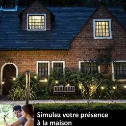 Kyf Commande De L'Éclairage-3 Prises intérieures 3680W connectées Wifi+ 3 Interrupteurs ON/OFF