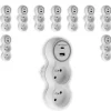 Zenitech 10 prises 2x16A + 2 ports USB A/C -