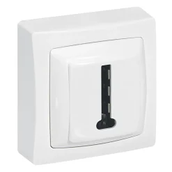 Legrand Prise téléphone ASL 8 contact en T blanc
