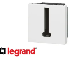 Legrand Câble Et Connectique De Téléphone Fixe-Prise téléphone en T 2 modules Mosaic composable