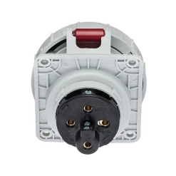 Ide Interrupteur Étanche-Prise Triphasé 32a 3p+t - 4 Broches - Encastrable Sur Coffret - étanche Ip67 -