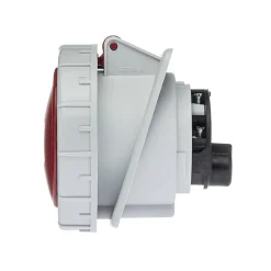 Ide Prise Tétrapolaire 32a 3p+n+t - 5 Broches - Encastrable Sur Coffret - étanche Ip67 -