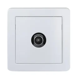 Schneider Electric Prise TV simple complète saillie Alréa blanc