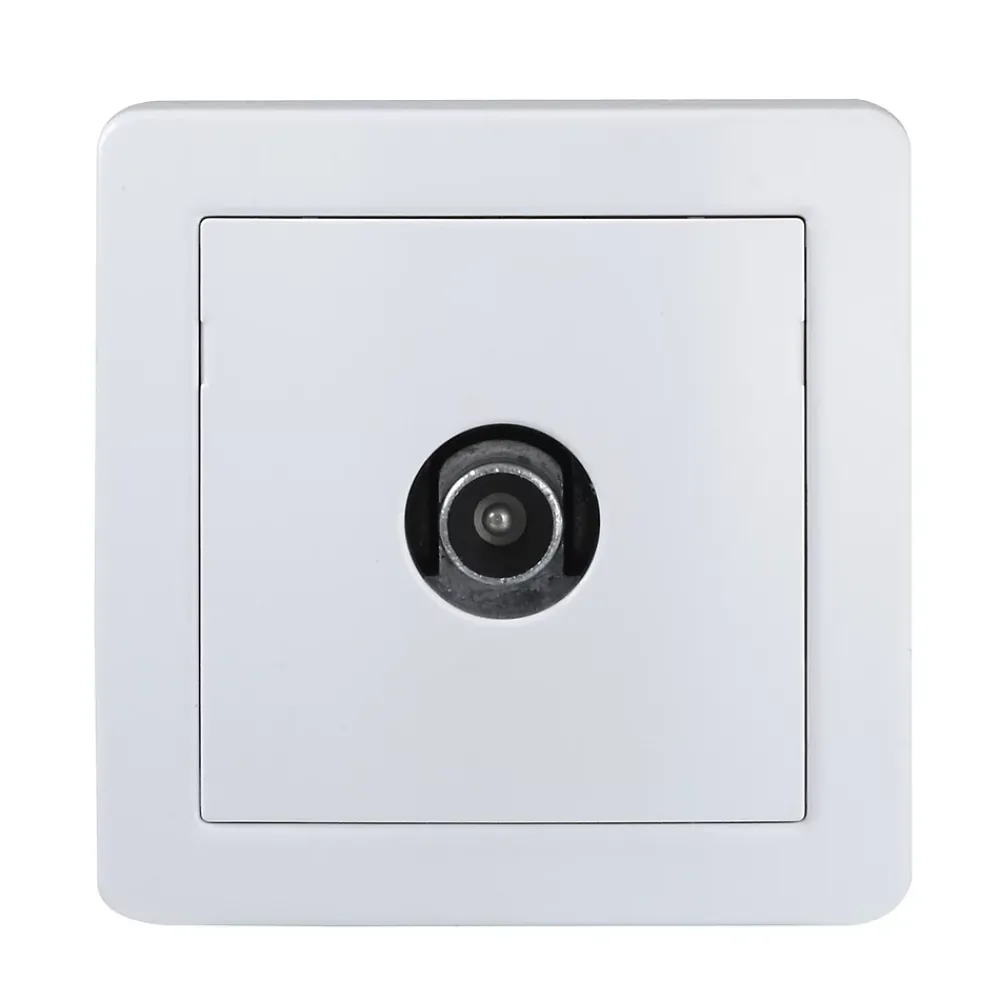 Schneider Electric Prise TV simple complète saillie Alréa blanc
