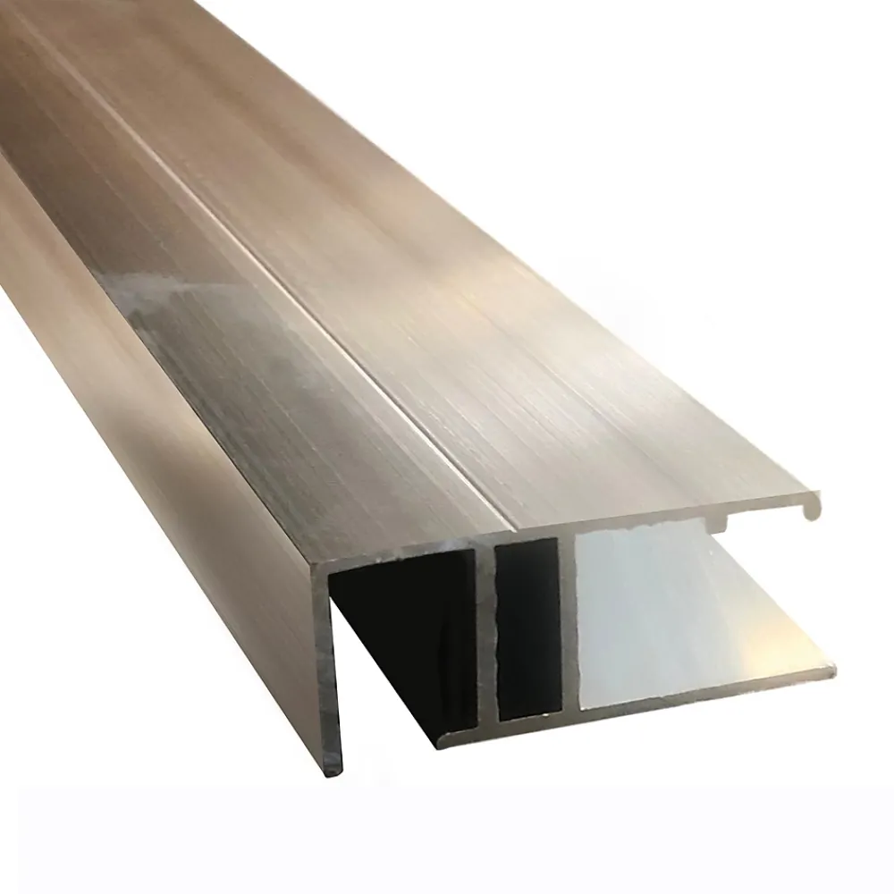 Dhaze Profil bordure en H aluminium 3m 16mm