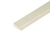 Profilé de finition PVC blanc, 1 m Polychlorure de vinyle (PVC)