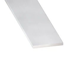 CQFD Profilé-Profilé plat aluminium anodisé 60 x 3 mm, L. 2 m