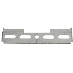 Diall Ferrure-2 Profils d'accrochage double Z Acier zingué 110x43 mm