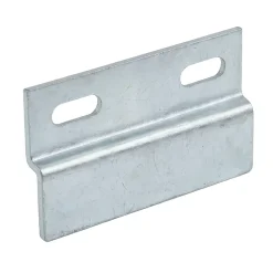 Diall 2 Profils Z simple Acier zingué 76 x 45 mm