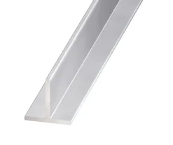 Profilé T aluminium anodisé incolore 15 x 15 mm, 1 m