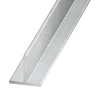 Profilé-Profilé T aluminium brut 20 x 20 mm, 2 m