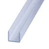 Fard Profilé-Profilé U PVC transparent 10 x 18 x 10 mm, 2 m